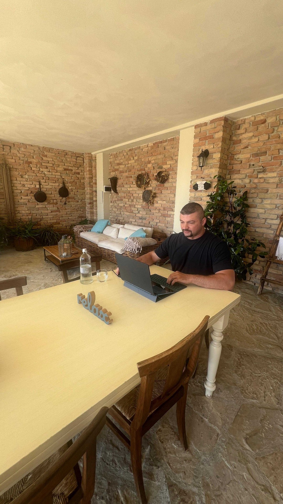 Working from a quiet retreat off the clock